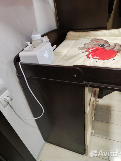 Комод с пеленальным столиком