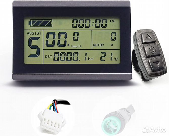 Дисплей KT-LCD3 (48/60/72V) для электровелосипеда
