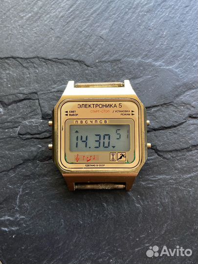 Часы Электроника 5 СССР мелодии