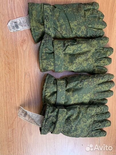 Перчатки зимние военные новые