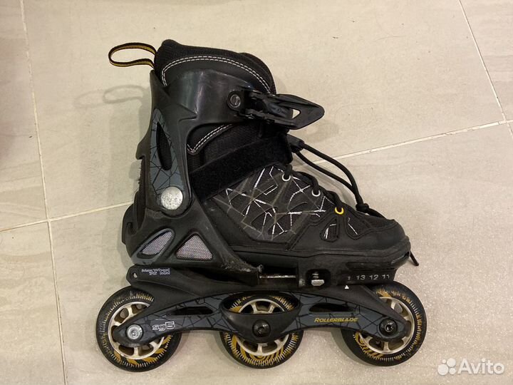 Роликовые коньки rollerblade детские раздвижные