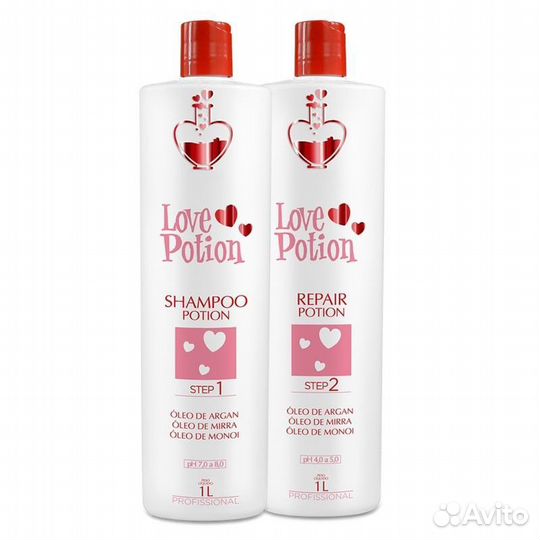 Набор для кератинового выпрямления 50+50мл