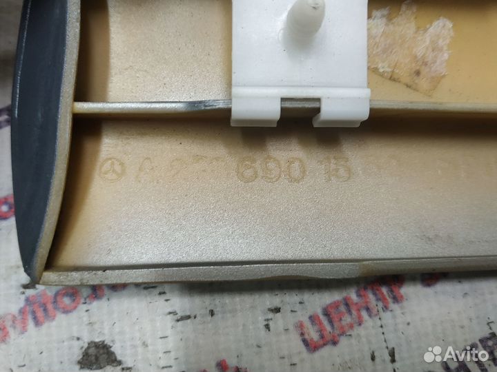 Молдинги крыльев w210 Mercedes elegance (пара)