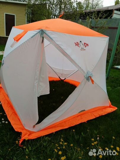 Однослойная палатка зимняя Призма