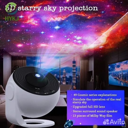 Модернизированный ночник Планетарий