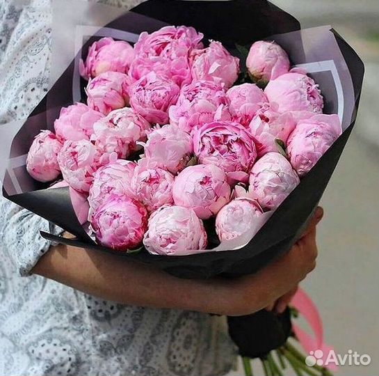Пионы Розы Доставка