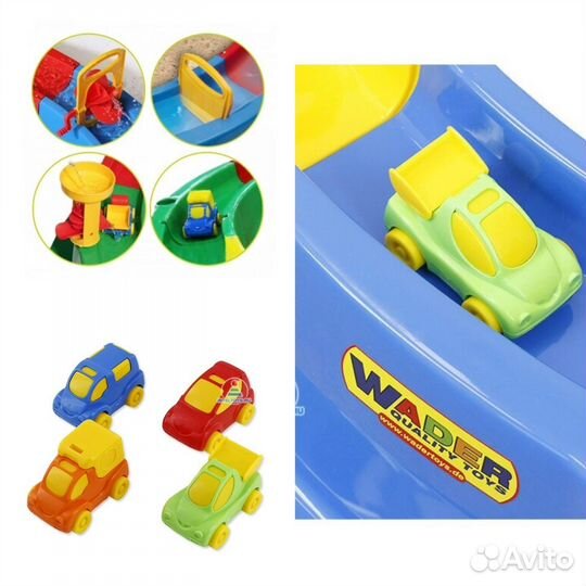 Новая песочница/Манеж кольцо Полесье