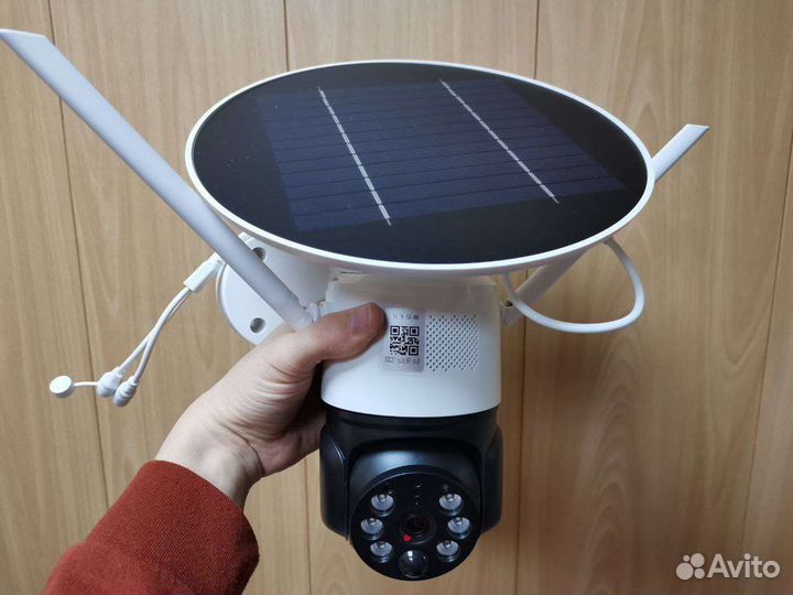 Камера видеонаблюдения 5mp4G на солнечных батареях