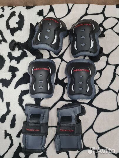 Набор защиты из 3-х предметов детский. Reaction