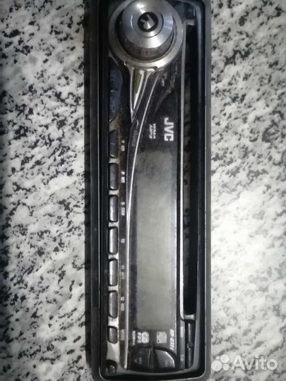 Съемная панель магнитолы JVC