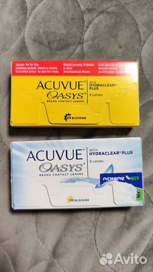 Линзы контактные acuvue oasys двухнедельные