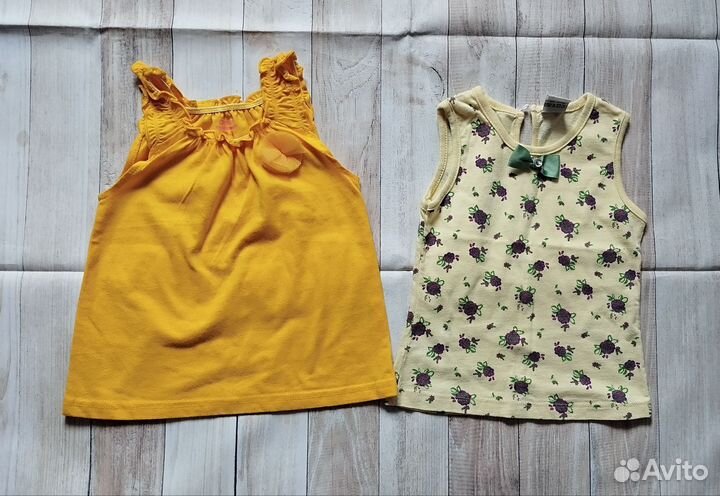 Детские вещи на девочку пакетом 86 92
