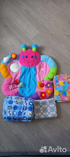 Одеяло детское, коврик развивающий