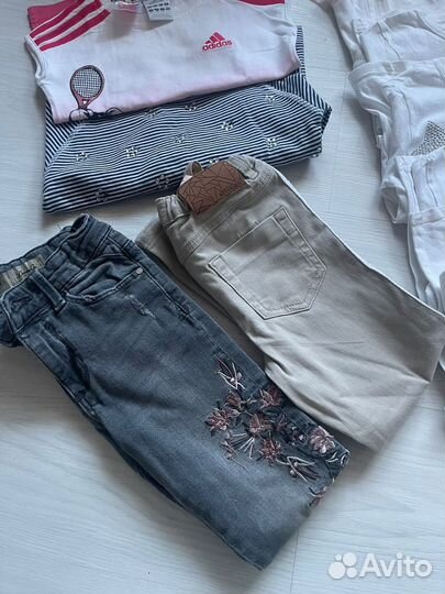 Детские вещи на девочку пакетом р.110-116