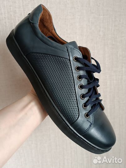 Кеды мужские 44р, натуральная кожа