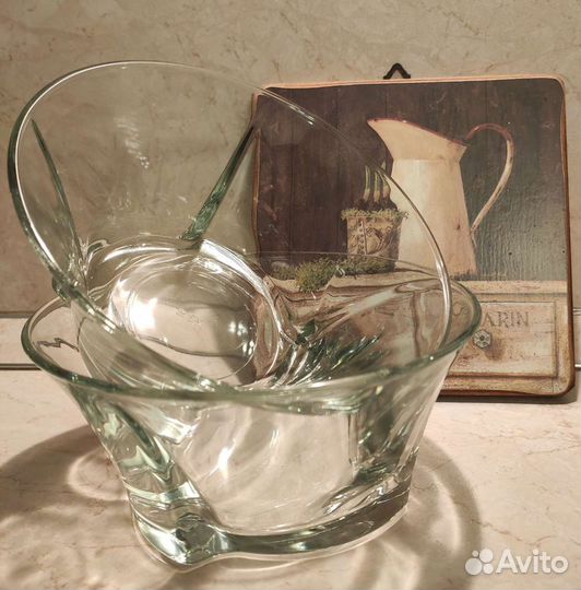 Салатники 2шт стекло