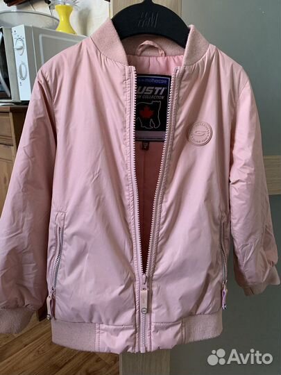 Куртка бомбер для девочки Gusti разм 116