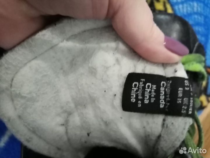 Хоккейные детские коньки bauer 34 размер