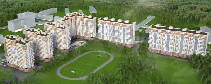 2-к. квартира, 58 м², 2/17 эт.
