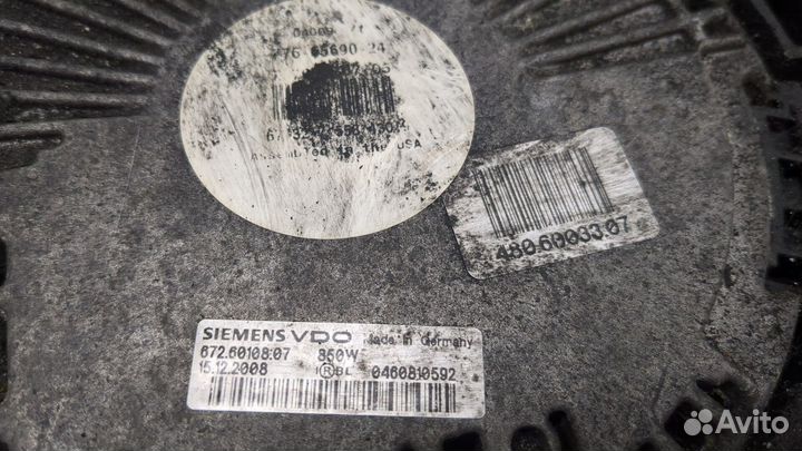 Вентилятор радиатора BMW X6 E71, 2009