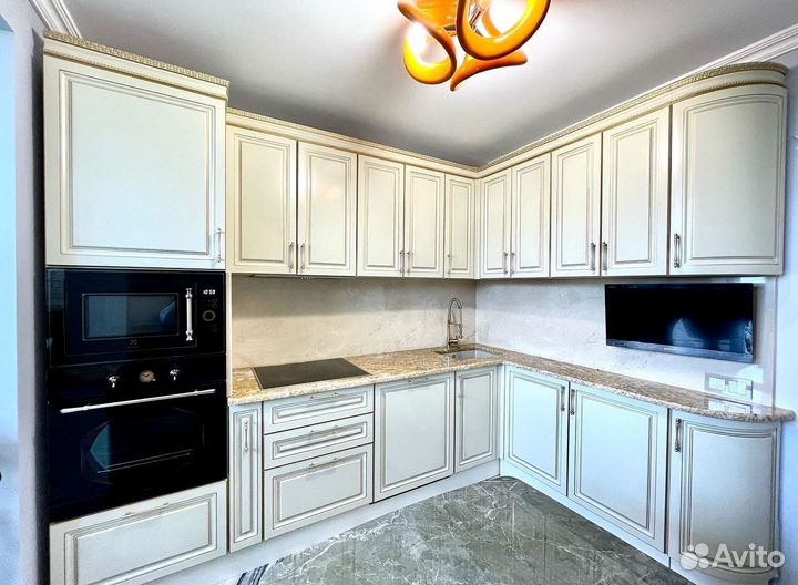 Прямой кухонный гарнитур AGT фасады