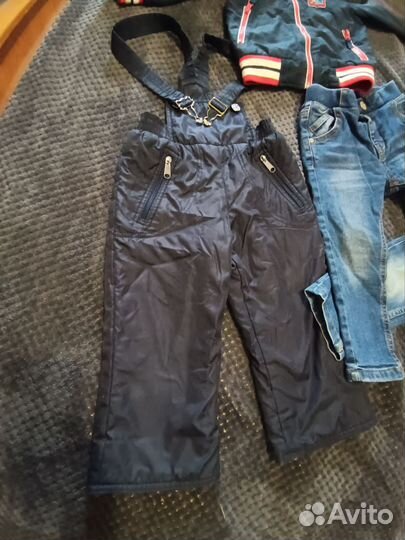 Вещи пакетом на мальчика 92 98