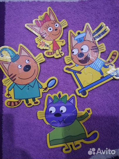 Азбука,счет электровикторина развивающая+ 4пазла