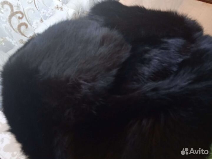 Мужская шапка из кролика