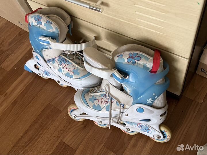 Ролики Flora Blue