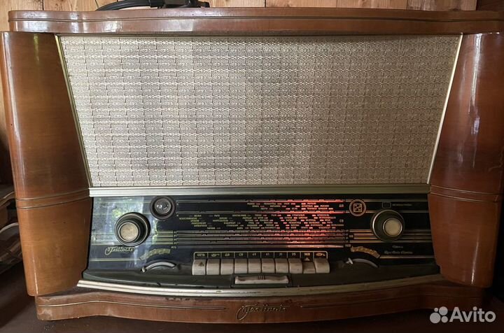 Радиоприёмник Фестиваль ламповый, винтаж