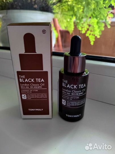 Антивозрастное масло tony moly THE black TEA OIL