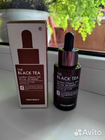 Антивозрастное масло tony moly THE black TEA OIL