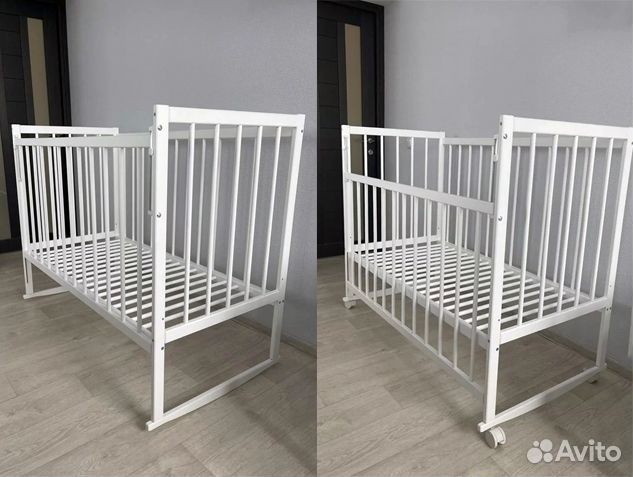 Кровать 60х120 из сосны новая с матрасом