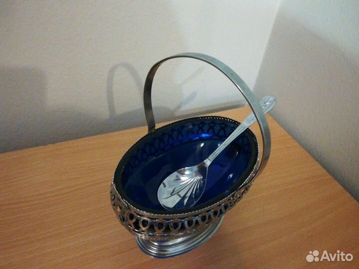 Стекло синее кобальт