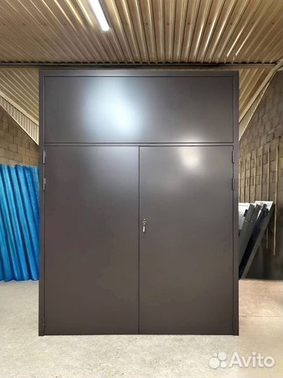 Секционные противопожарные ворота