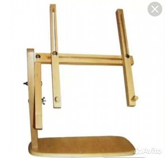 Подставка кресельная для вышивания и пяльцы 45*25