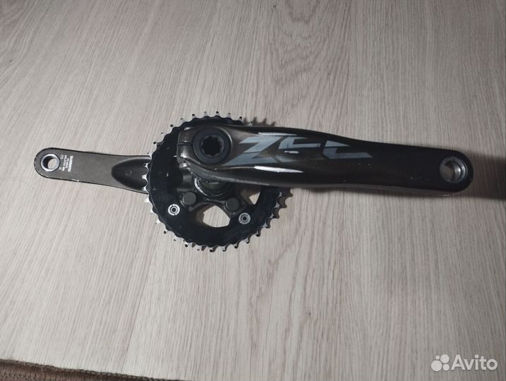 Шатуны Shimano Zee M645 и Hone M600