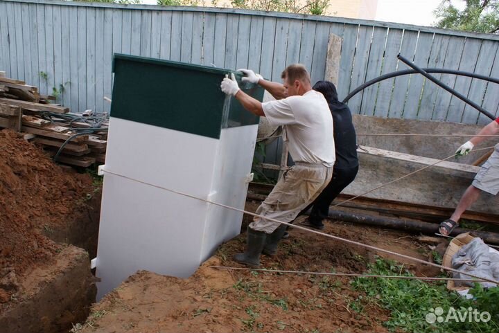 Автономная канализация. Монтаж септика под ключ