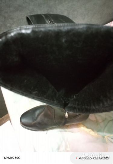 Сапоги женские зимние 39