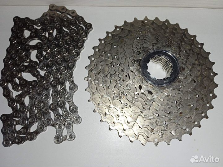 Кассета 10 скоростей + цепь 10 скр + система звёзд