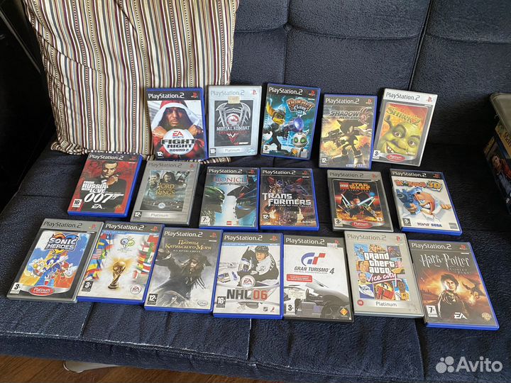 Игры для Sony playstation 2 лицензия