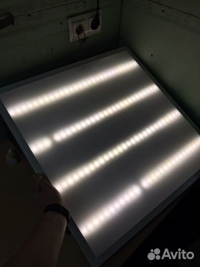 Светильник на потолок универсальная панель 2шт