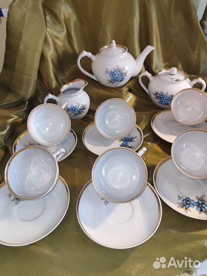 Сервиз чайный Дулево СССР- 