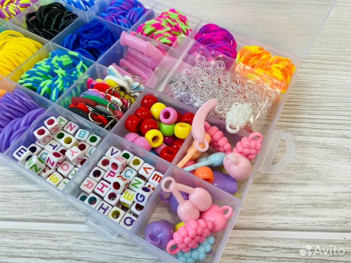 Резиночки для плетения браслетов набор для девочек