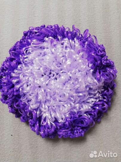 Мочалки ручной вязки