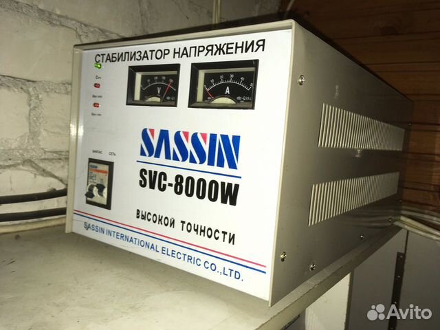 Стабилизатор напряжения sassin svc 10000 схема