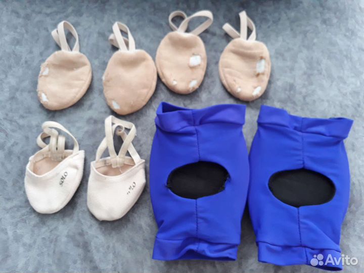 Чешки, Наколенники, полупальци