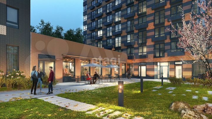 1-к. квартира, 38 м², 26/33 эт.