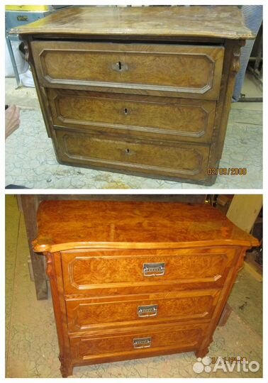 Реставрация мебели, предметов интерьера