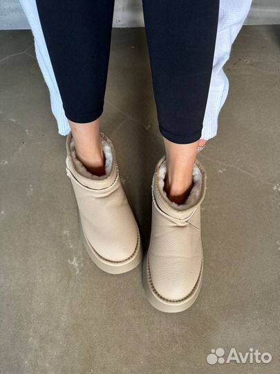 Ugg кожаные женские